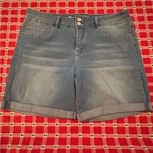 Royalty For Me Classic Blue Denim Shorts